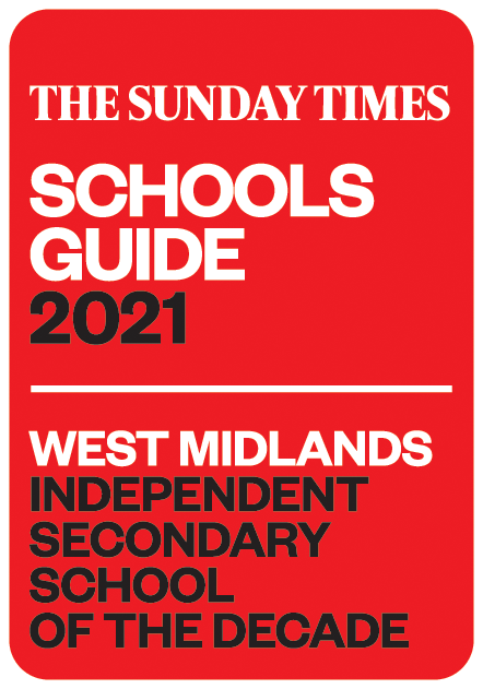 school guide visual - west midlands independant secondary school of the decade