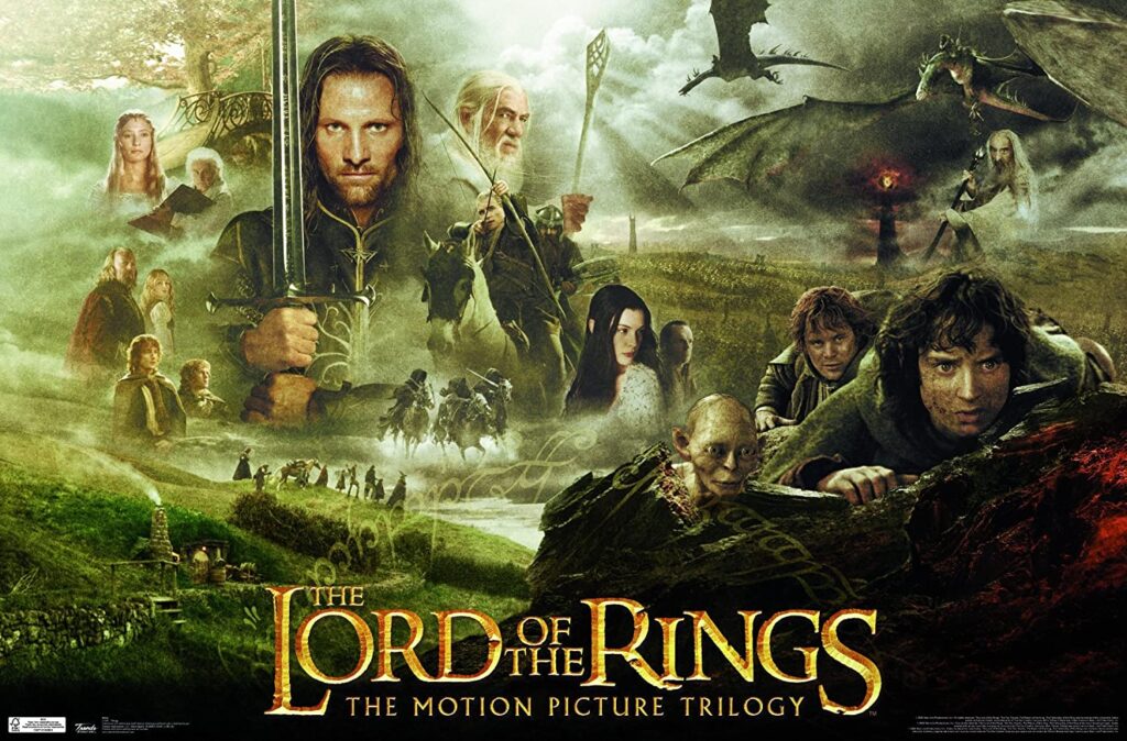 a picture of the lord of the rings title