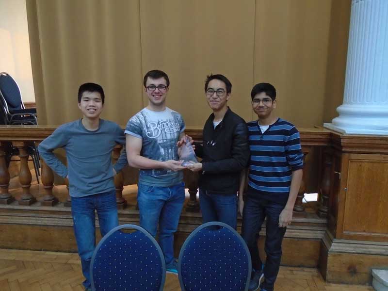Boys win Maths Challenge National Final with a perfect score