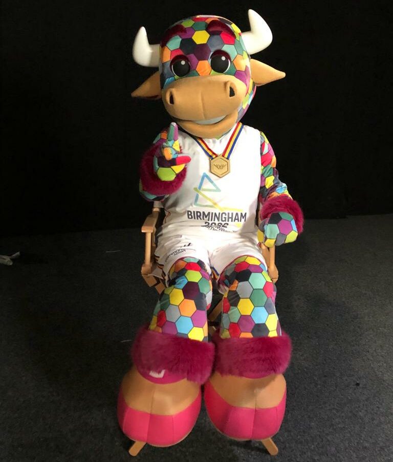 a picture of the commonwealth games mascot