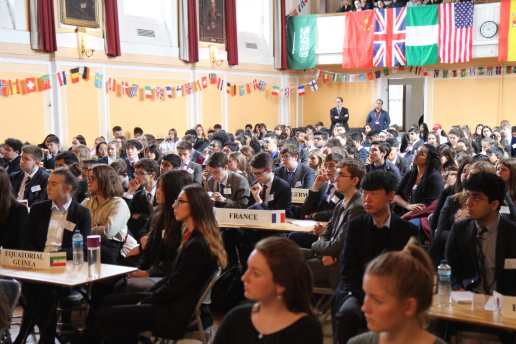 a picture of the KES United Nations confrence