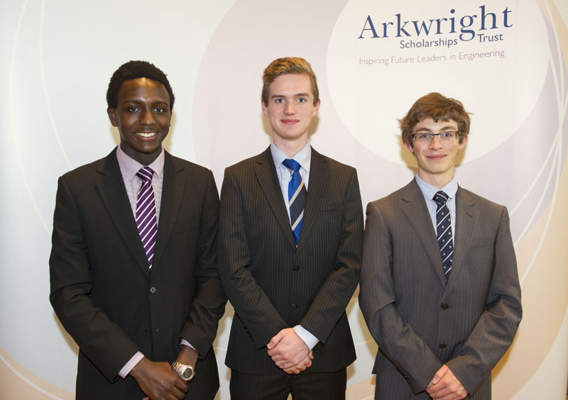 Top mark pupil receives prestigious engineering scholarship