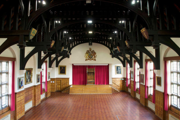 a picture of the school hall